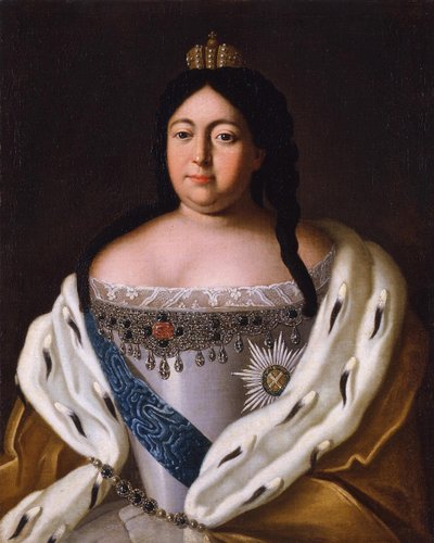 صورة الإمبراطورة آنا Ioannovna 1693-1740 ، القرن الثامن عشر بواسطة غير معروف