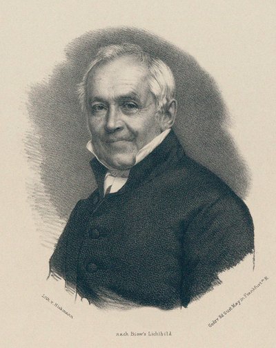 صورة شخصية لإرنست موريتز أرندت 1769-1860. بواسطة غير معروف