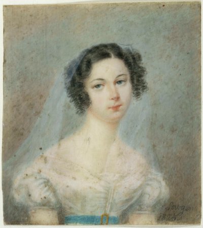 صورة لإيلينا هانسكا ، نيي رزيوسكا 1801-1882 ، 1820. بواسطة غير معروف