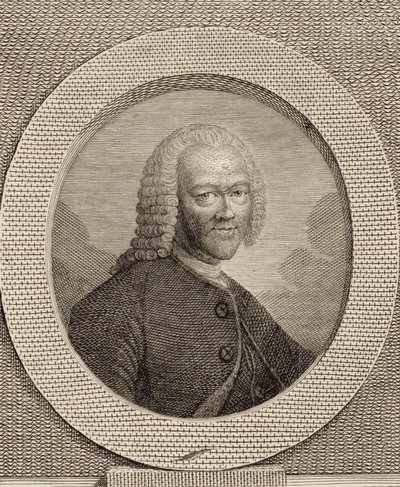 صورة لجورج فيليب تيلمان 1681-1767. بواسطة غير معروف