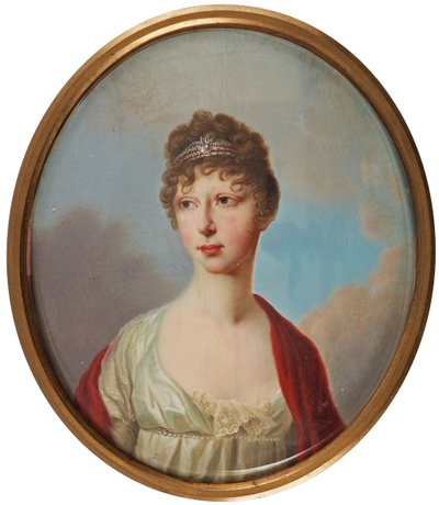 صورة دوقة روسيا ماريا بافلوفنا 17861859 ، 1800s بواسطة غير معروف