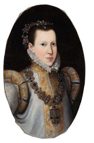 صورة إنفانتا ماريا من البرتغال ، أميرة بارما الوراثية 1538-1577 ، كاليفورنيا. 1600. بواسطة غير معروف