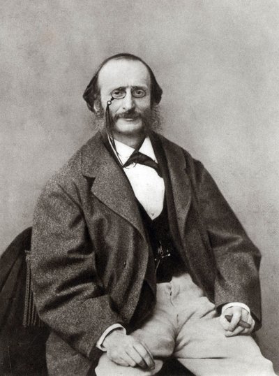 صورة لجاك أوفنباخ 1819-1880 ، 1865. بواسطة غير معروف