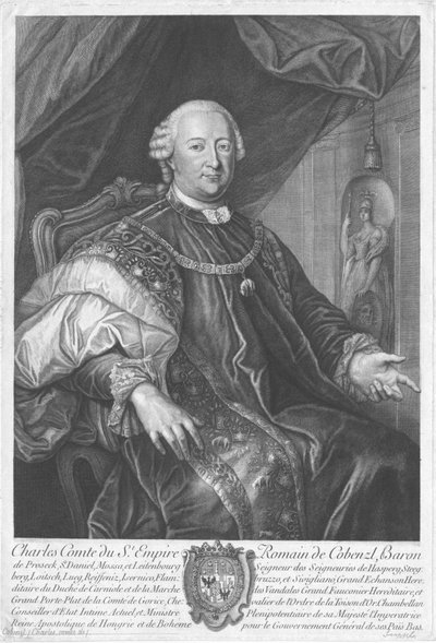صورة يوهان كارل فيليب جراف فون كوبنزل 1712-1770. بواسطة غير معروف