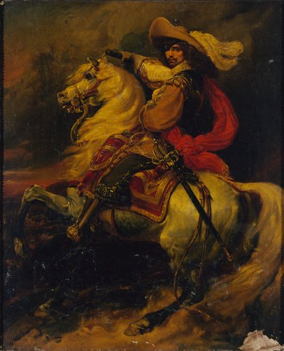 صورة لجوزياس رانتزاو 1609-1650 ، بصفته مارشال فرنسا ، حوالي 1834. بواسطة غير معروف
