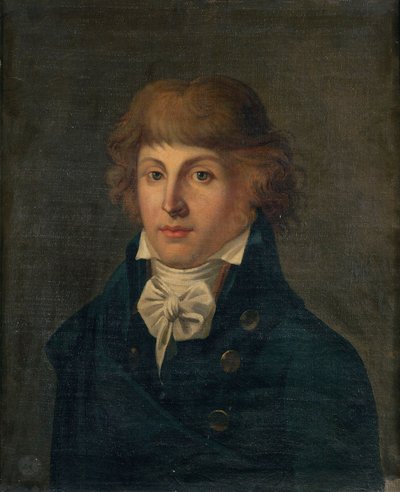صورة لويس أنطوان دو سانت جست 1767-1794 ، بعد عام 1767. بواسطة غير معروف