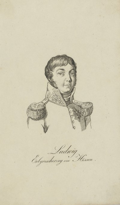 صورة لويس الأول ، دوق هيس الأكبر 1753-1830 ، 1806. بواسطة غير معروف