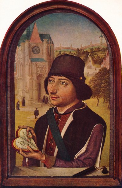صورة لويس الحادي عشر ، c1456-58 بواسطة غير معروف