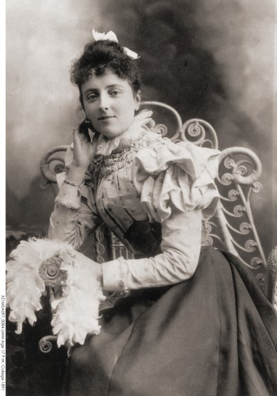 صورة لوسي مود مونتغمري 1874-1942 ، 1891 بواسطة Unbekannt
