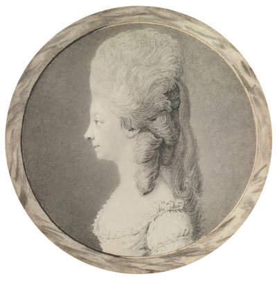 صورة ماري لويز من سافوي 1749-1792 ، أميرة لامبال ، النصف الثاني من القرن الثامن عشر بواسطة غير معروف