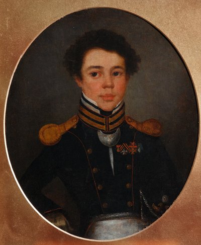 صورة ميخائيل إيفانوفيتش أوزيروف 1792-1867 ، ج. 1815 بواسطة غير معروف