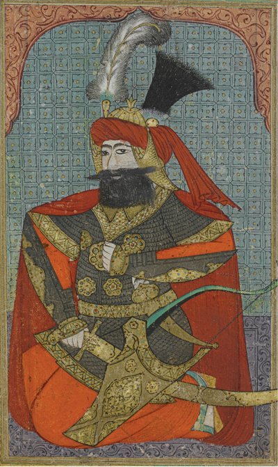 صورة لمراد الرابع 1612-1640 ، سلطان الدولة العثمانية ، ج. 1710 بواسطة غير معروف