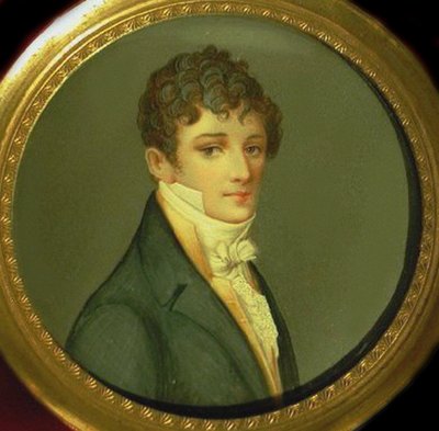 صورة نيكولاي أفاناسيفيتش غونتشاروف 1787-1861 ، والد ناتاليا بوشكيناس بواسطة غير معروف