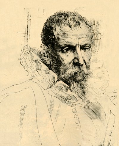 صورة بيتر بروغل ، 1883. بواسطة غير معروف
