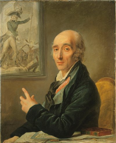 صورة شخصية لبيير فرانسوا شارل أوجيرو 1757-1816 ، بين 1805 و 1812. بواسطة غير معروف