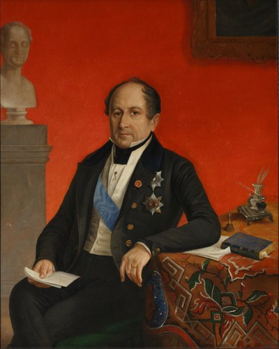 صورة للأمير ألكسندر نيكولايفيتش غوليتسين 1773-1844 ، بين 1826 و 1834 بواسطة غير معروف