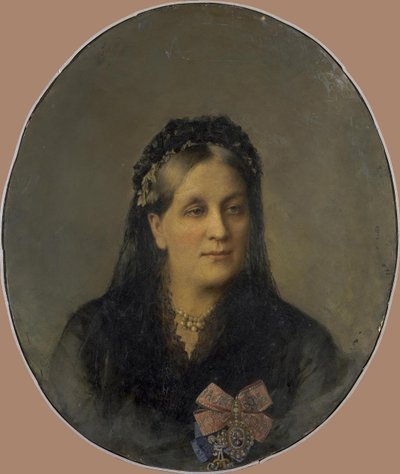 صورة للأميرة ماريا ألكسندروفنا دولغوروكايا ، ني أبراكسينا 1816-1892 ، النصف الثاني من 19 بواسطة غير معروف