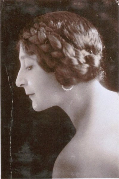 صورة للأميرة أولغا الكسندروفنا يوريفسكايا 1873-1925 ، 1910s بواسطة غير معروف