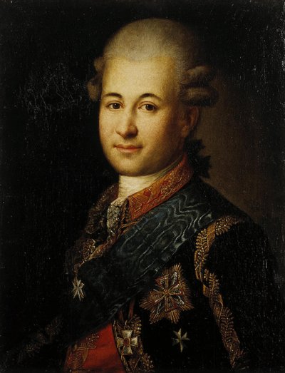 صورة لسيميون زوريخ 1745-1799 ، المفضلة لدى كاثرين العظماء ، أواخر القرن الثامن عشر. بواسطة غير معروف
