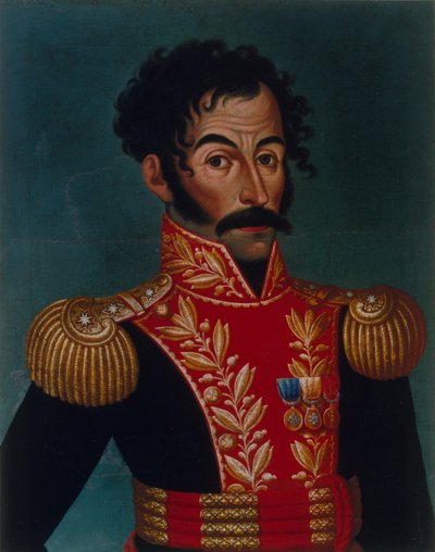 صورة سيمون بوليفار ، 1823. بواسطة غير معروف