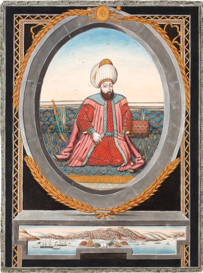 صورة السلطان مراد الثاني 1404-1451 بواسطة غير معروف