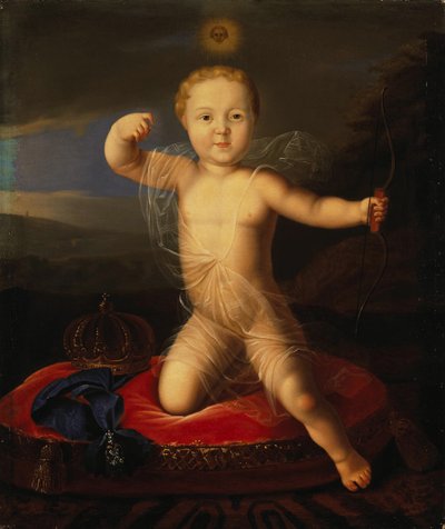 صورة Tsarevich بيتر بتروفيتش من روسيا 1715-1719 ، الربع الأول من القرن التاسع عشر. بواسطة غير معروف