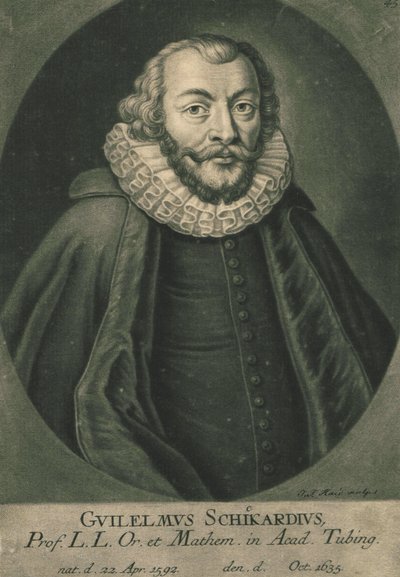 صورة فيلهلم شيكارد 1592-1635. بواسطة غير معروف