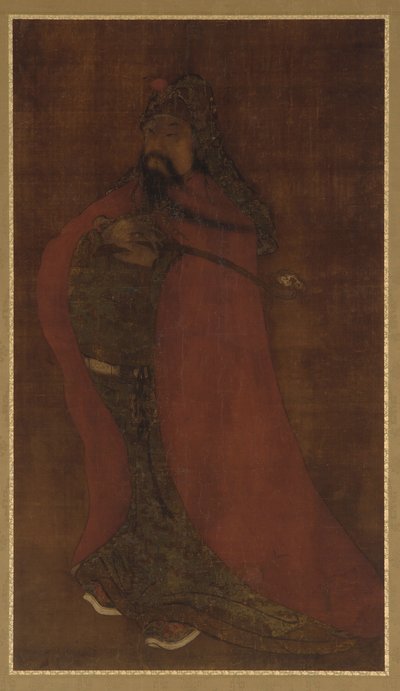 صورة لإمبراطور هان ، 1279-1368. بواسطة غير معروف