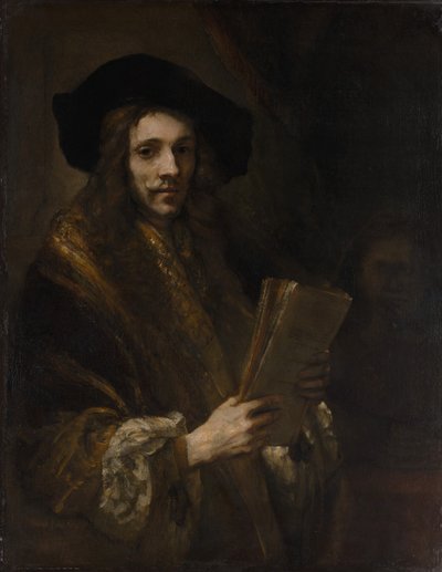 صورة لرجل الدلال ، ربما كاليفورنيا. 1658-62. بواسطة غير معروف