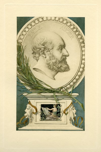 صورة لإميل أوجيه 1820-1889. بواسطة غير معروف