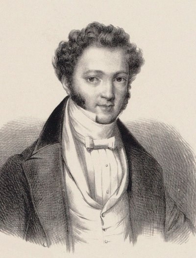 صورة لعازف البيانو والملحن إجناز موشيليس 1794-1870 ، 1835. بواسطة غير معروف