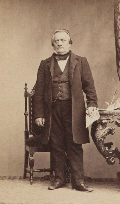 صورة الملحن فرانز لاتشنر 1803-1890 ، ج. 1850. بواسطة غير معروف