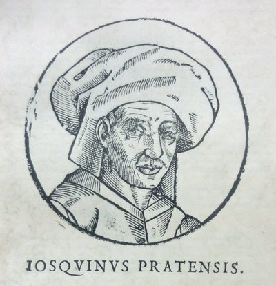 صورة الملحن Josquin des Prez ، ج. 1610 بواسطة غير معروف