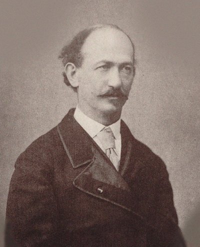 صورة الملحن موريس ستراكوش 1825-1887 ، ج. 1870. بواسطة غير معروف