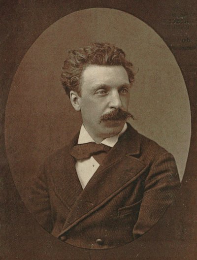 صورة الملحن فيكتورين دي جونسيير 1839-1903. بواسطة غير معروف