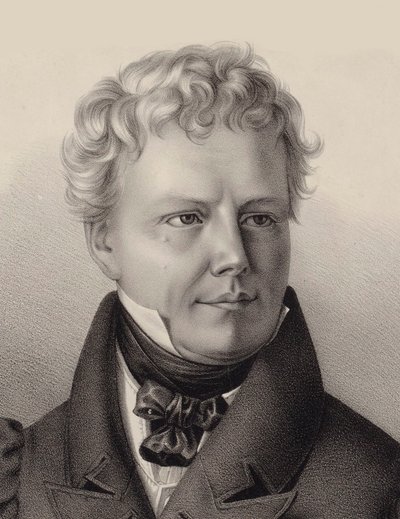 صورة للملحن Xaver Schnyder von Wartensee 1786-1868 ، 1832. بواسطة غير معروف