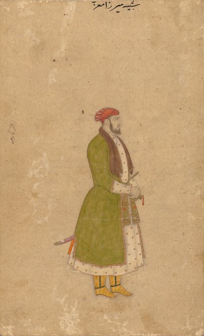 صورة للكاتبة ميرزا معز ، ج. 1680-1700. بواسطة غير معروف