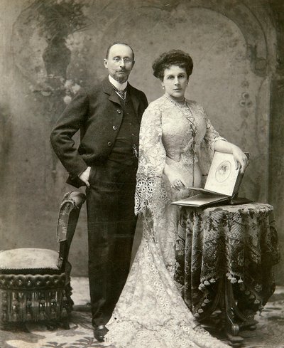 صورة لرئيس جمعية نبل موسكو بيوتر باسيليفسكي 1855-1920 بواسطة غير معروف