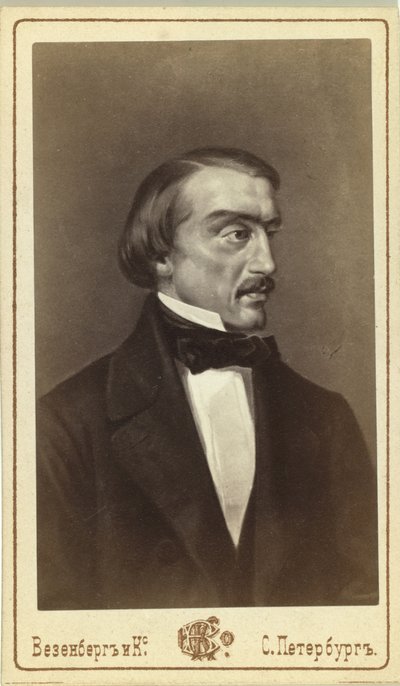 صورة الناقد الأدبي والفيلسوف فيساريون ج.بيلينسكي 1811-1848 بواسطة غير معروف