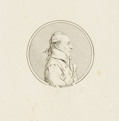 صورة للشاعر والكاتب كريستوف مارتن ويلاند 1733-1813 ، ج. 1810. بواسطة غير معروف