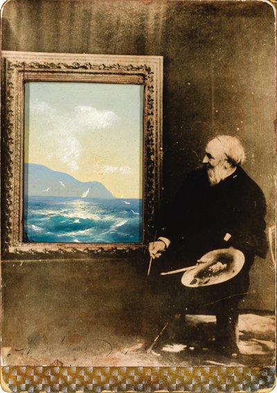 صورة للفنان إيفان أيفازوفسكي 1817-1900 ، 1889 بواسطة غير معروف