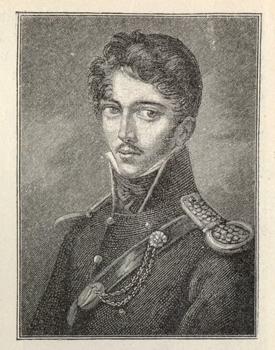 صورة شخصية للمؤلف ثيودور كورنر 1791-1813. بواسطة غير معروف