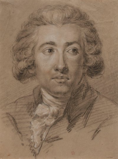 صورة للمؤلف الموسيقي أندريه إرنست موديست جريتري 1741-1813 ، النصف الثاني من القرن الثامن عشر. بواسطة غير معروف