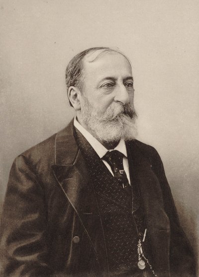 صورة للمؤلف كميل سان ساين 1835-1921 ، 1900. بواسطة غير معروف