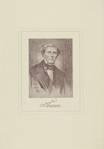 صورة الملحن كارل لوي 1796-1869. بواسطة غير معروف
