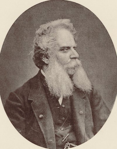 صورة للمؤلف فيديريكو ريتشي 1809-1877 ، ج. 1870. بواسطة غير معروف