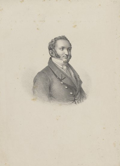صورة الملحن Gioachino Antonio Rossini 1792-1868، 1826. بواسطة غير معروف