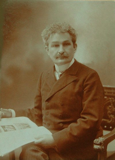 صورة للمؤلف الموسيقي ليوس جاناك 1854-1928 ، 1904. بواسطة غير معروف