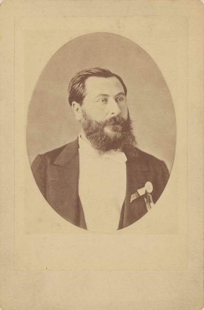 صورة للمؤلف Léo Delibes 1836-1891 ، حوالي 1885. بواسطة غير معروف