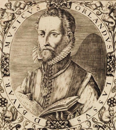 صورة الملحن Roland de Lassus 1532-1594. بواسطة غير معروف